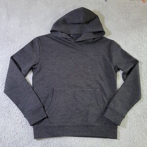 Ralph Lauren Purple Label Hoodie Mens Small Gray Wool Blend Sweater $895